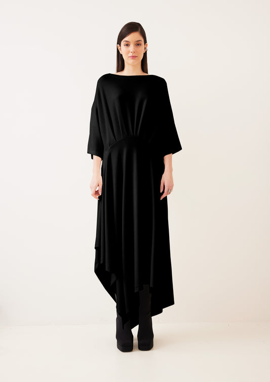 VESTIDO TRANSPASSADO DE AMARRAR