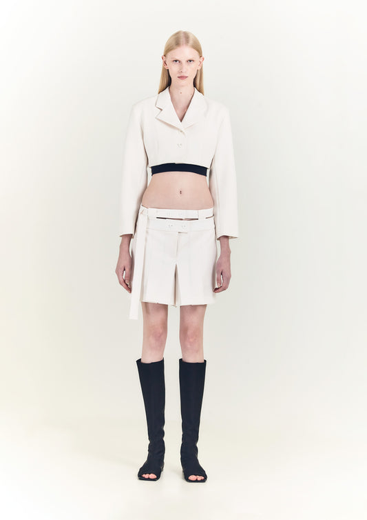 SHORTS CÓS DUPLO COM CINTO