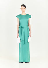 VESTIDO COLUNA COM CINTO