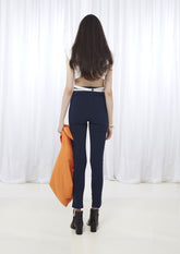 CALÇA TK COM BARRA ASSIMETRICA TK