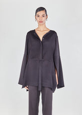 BLUSA COM MANGA FENDIDA