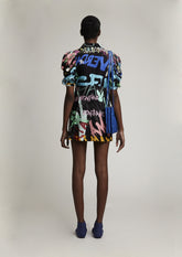 VESTIDO BABY DOLL GRAFITE ESPIRITUAL