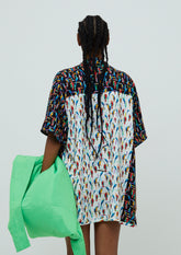 CAMISA HAVAIANA COM VISCOSE ESTAMPA