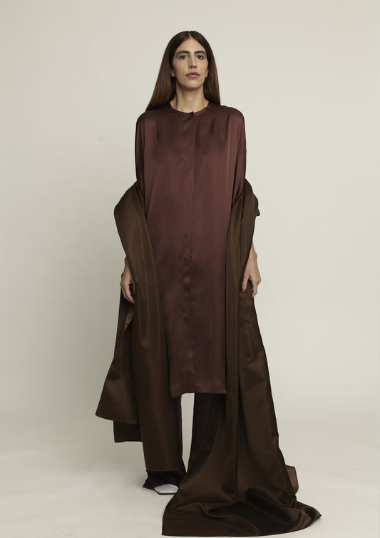 ECHARPE COUTURE SATIN DOUBLE