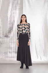 BLUSA ESTAMPA FLOR ALGODÃO