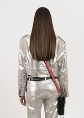 PERFECTO CROPPED PRATEADO