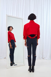CALÇA COM RECORTES K1001