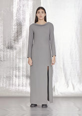 VESTIDO LONGO FENDA