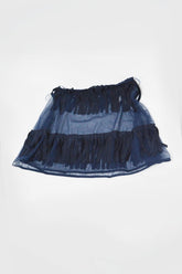 PELERINE DE TULE COM APLICAÇÃO GEOMETRICO