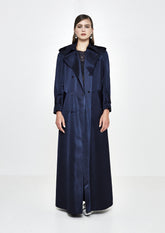 TRENCH COAT FESTA SATIN DOUBLE