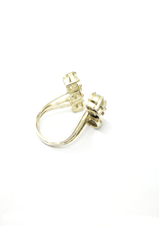 ANEL SEIS DIAMANTES REDONDOS