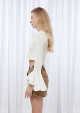 CROPPED 70S MALHA