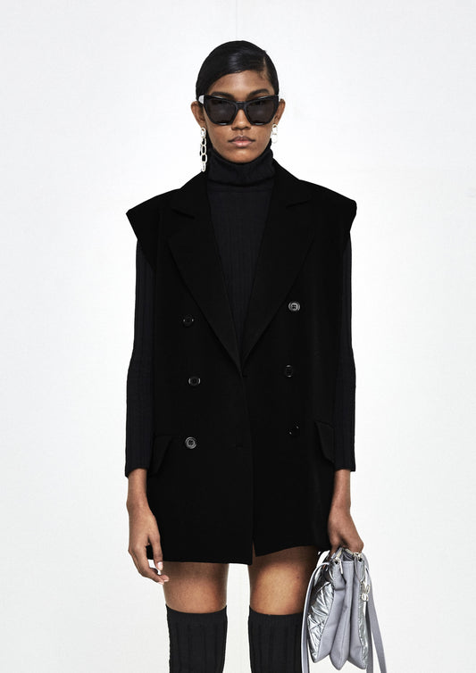 BLAZER CABAN SEM MANGA