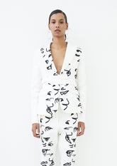 BLAZER SARJA ESTAMPA SURREALISTA