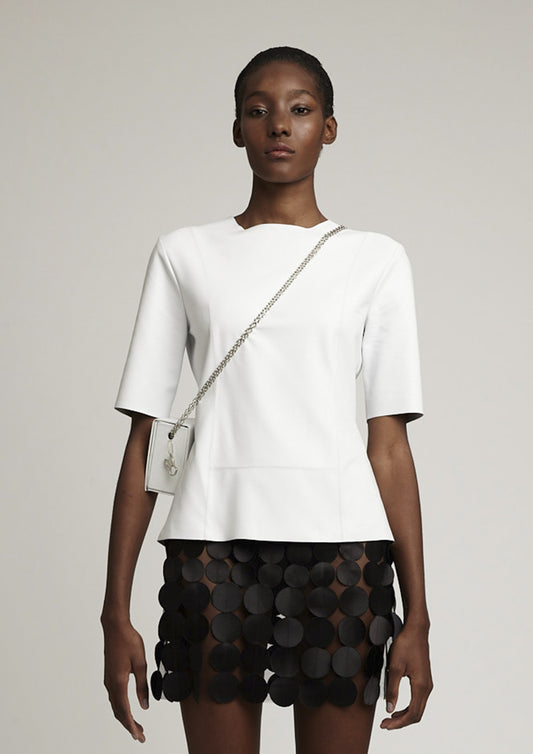 BLUSA CLÁSSICA DE COURO