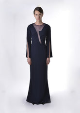 VESTIDO DECOTE ASSIMÉTRICO