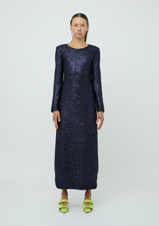 VESTIDO DECOTE NAS COSTAS PAETÊ LILIAN PACCE