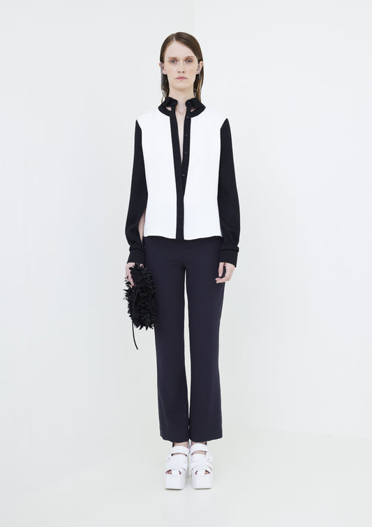 CALÇA FLAIRE DE CREPE