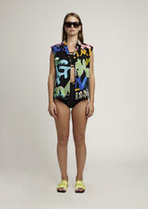 CAMISA DE OMBREIRA GRAFITE ESPIRITUAL