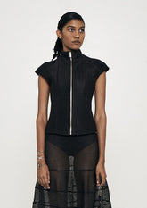 TOP METAL COM GOLA CÁSSIA ÁVILA