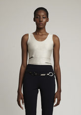 REGATA VAZADA BRILHO