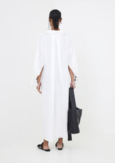 VESTIDO CAMISA OVERSIZED LONGO