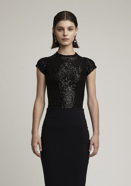 CAMISETA SEGUNDA PELE PAETÊ