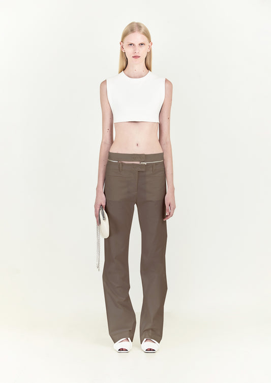 CALÇA FLARE CÓS DUPLO