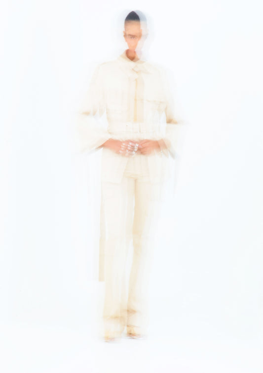 CALÇA BOCA DE SINO COM BOLSOS