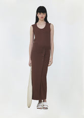 VESTIDO REGATA COM SAIA DUPLA