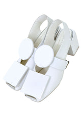 SANDÁLIA GEOMÉTRICA COM ACESSÓRIO REMOVÍVEL