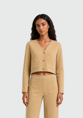CARDIGAN CROPPED GOLA V