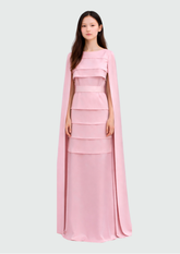 VESTIDO COLUNA EM CAMADAS