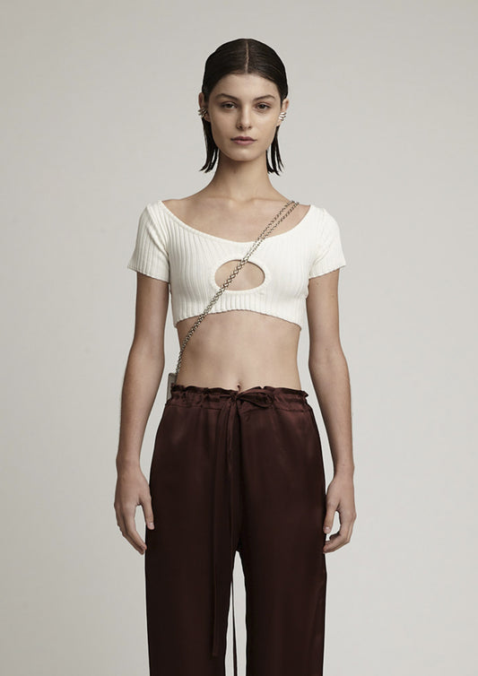 CROPPED DE TRICOT CÍRCULOS