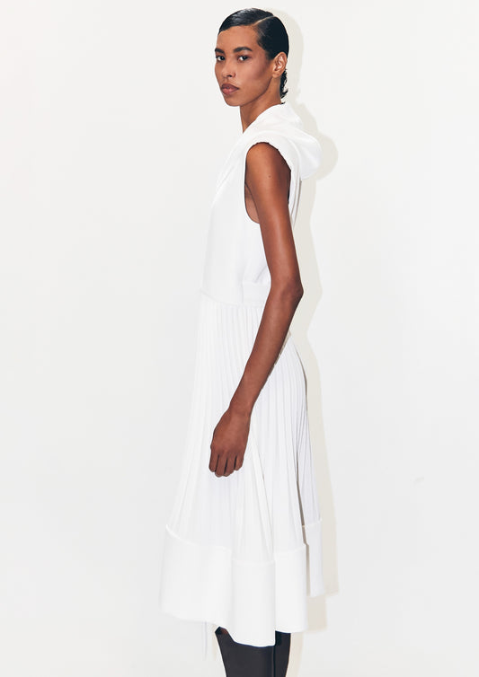 VESTIDO CURTO ENVELOPE PLISSADO