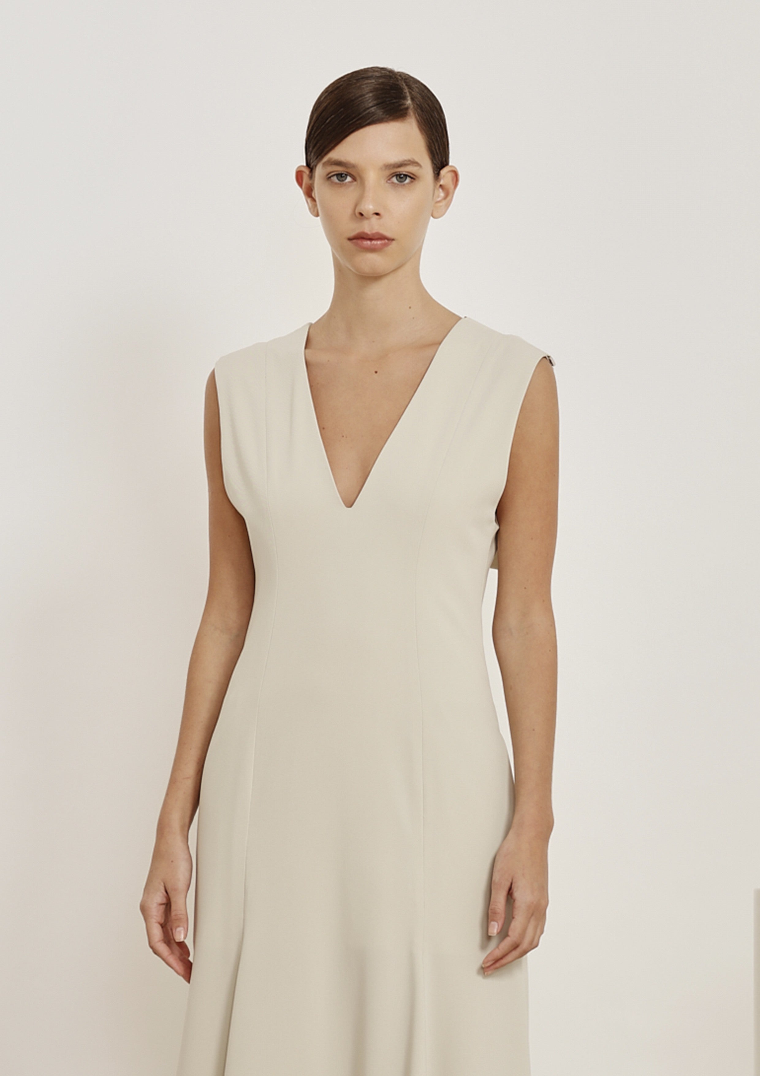 VESTIDO LONGO COM FIVELA TIMELLES