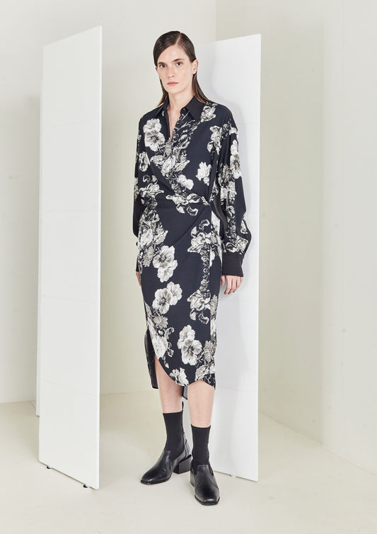 VESTIDO CAMISA JARDIM INGLÊS
