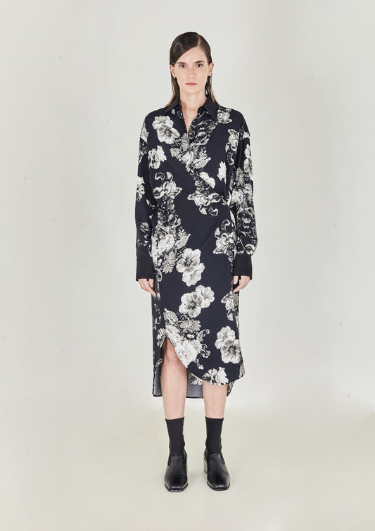VESTIDO CAMISA JARDIM INGLÊS