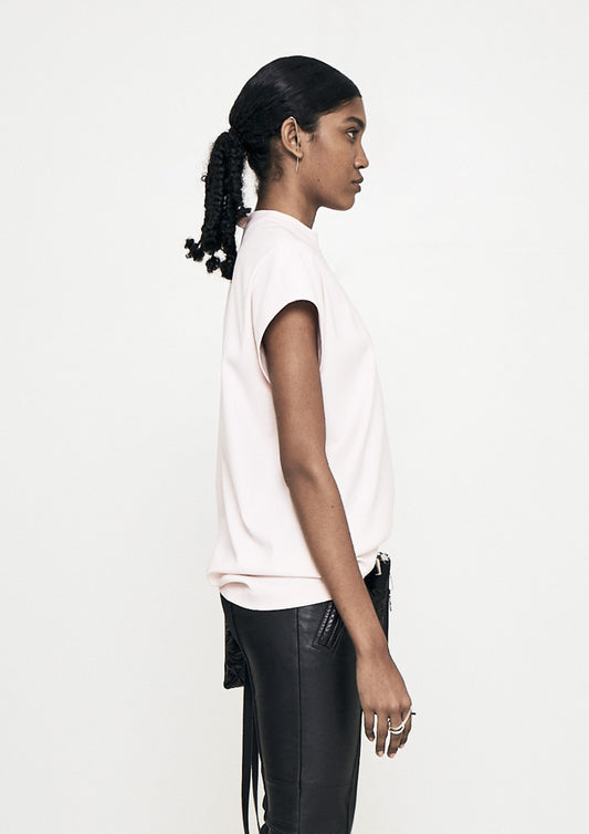 BLUSA DECOTE ASSIMETRICO DE CREPE
