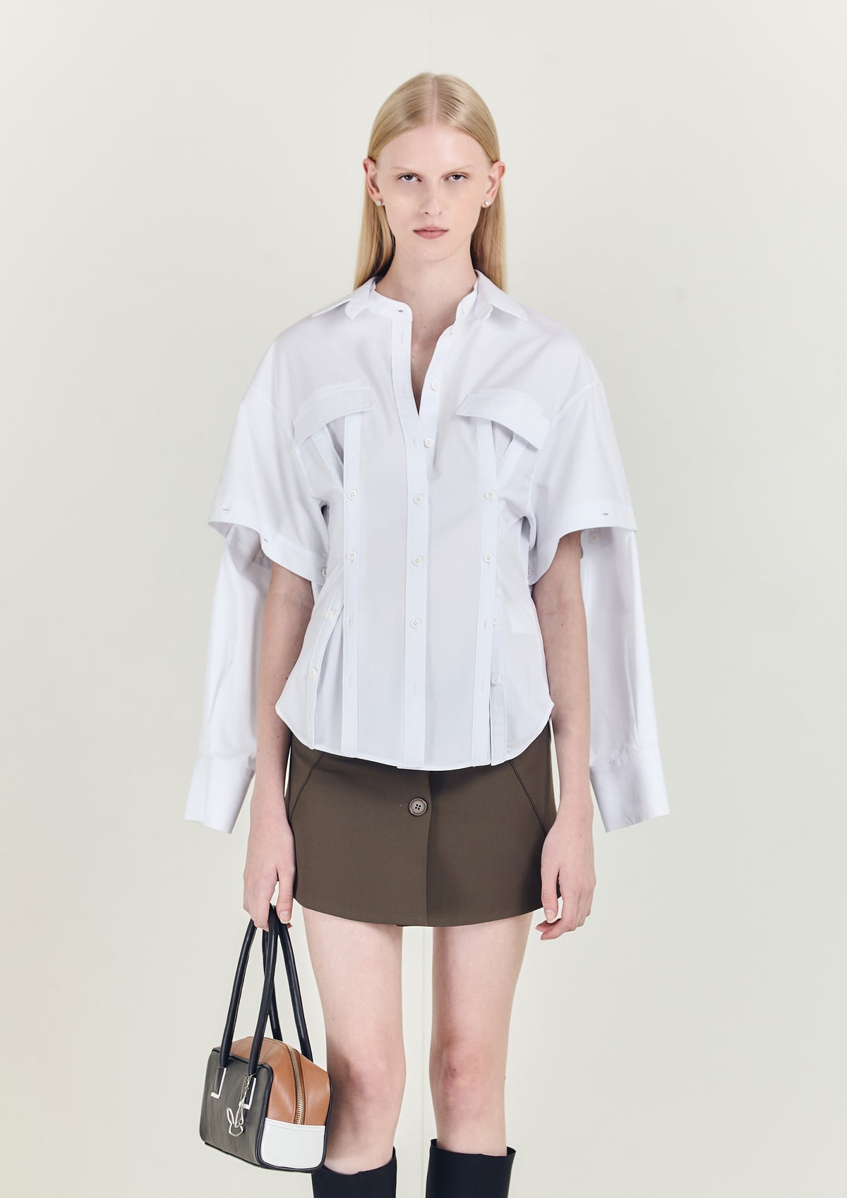 CAMISA CORSELET COM MANGA DESTACÁVEL