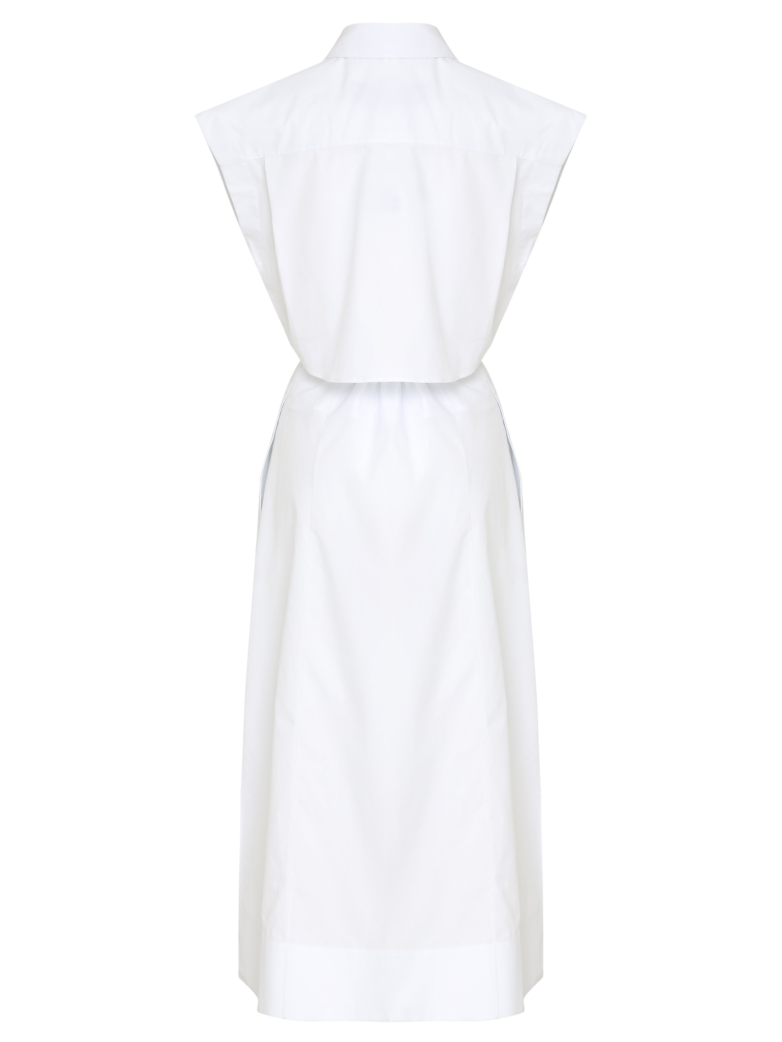 VESTIDO CHEMISE COM VAZADO NA CINTURA