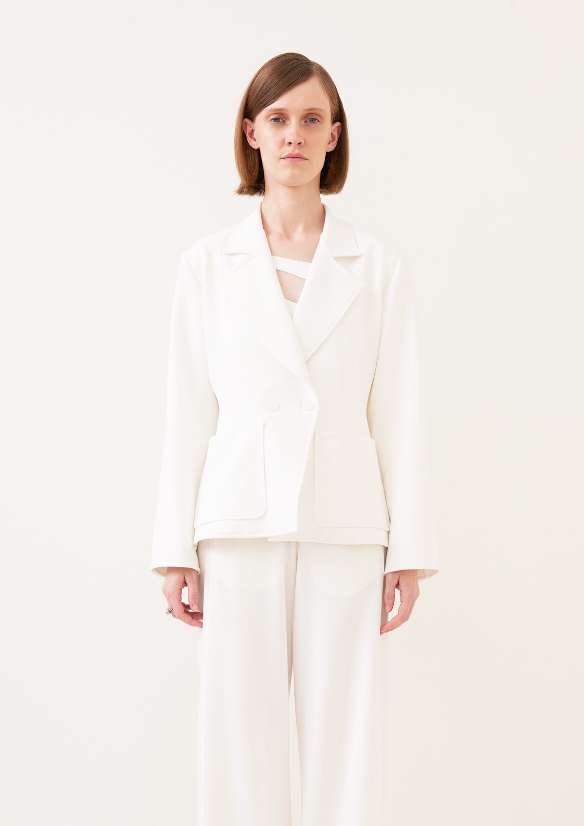 BLAZER COM BOLSOS DE GABARDINE