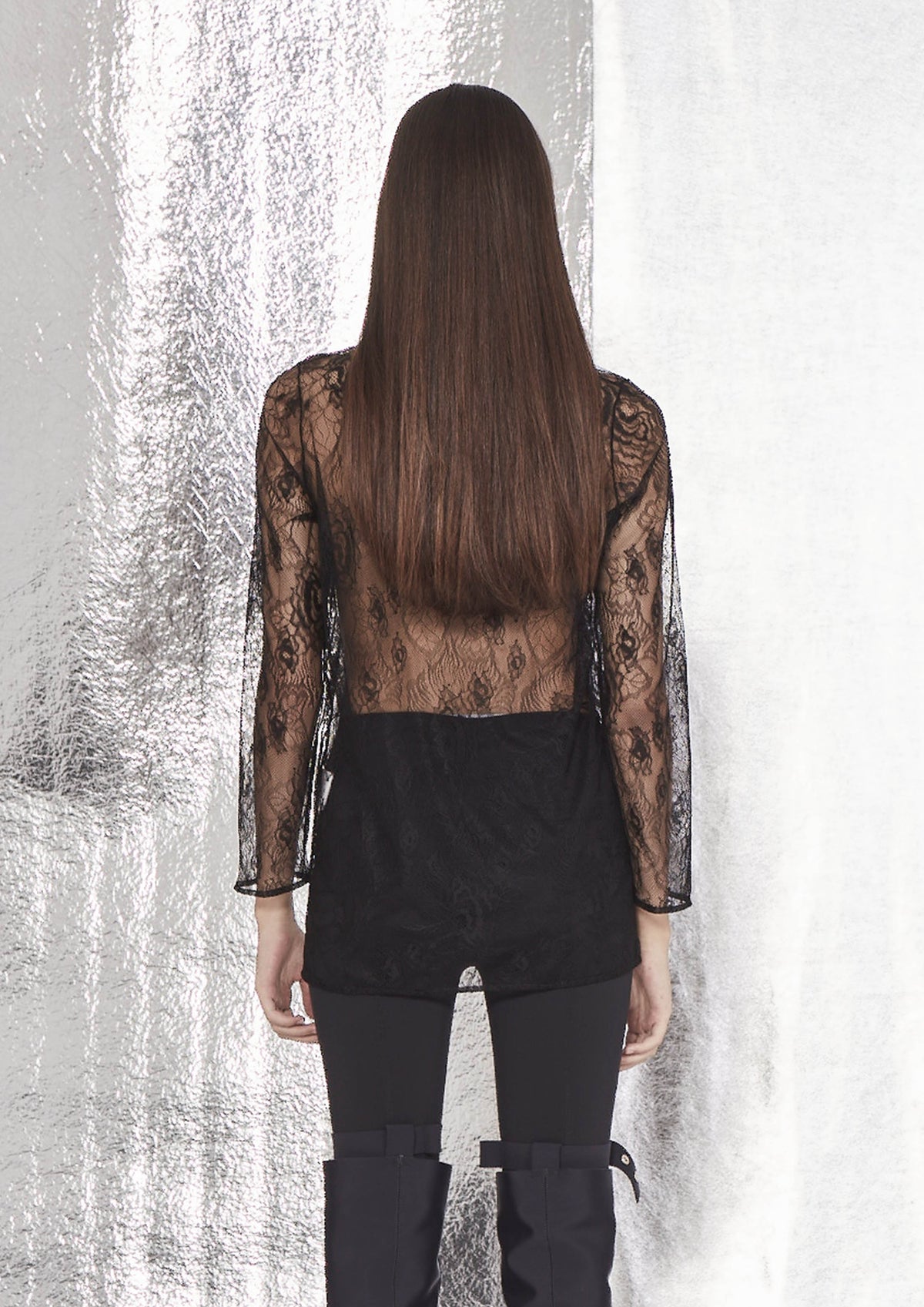 CAMISETA MANGAS LONGAS TULE