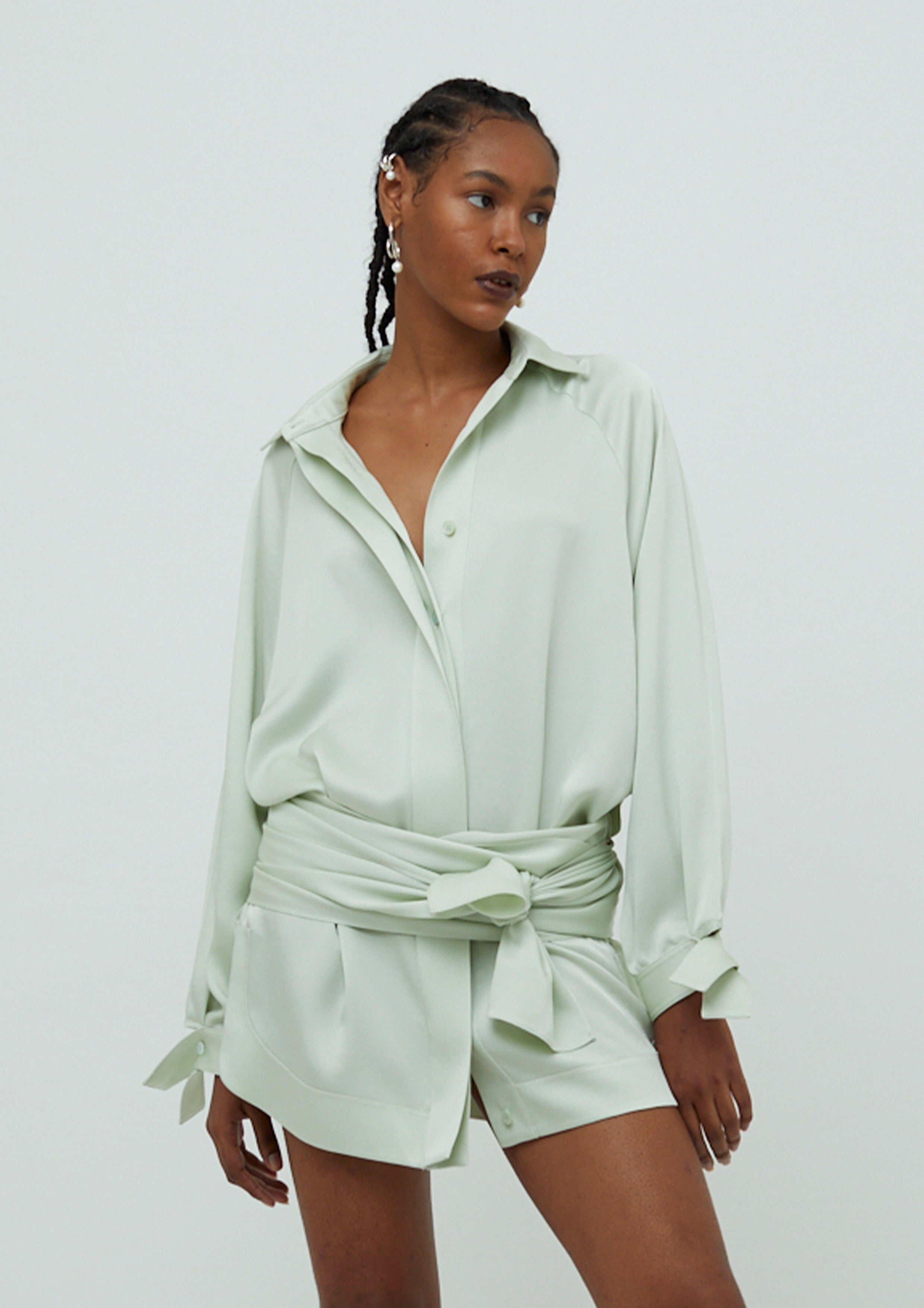 MINI CHEMISE COM AMARRAÇÃO