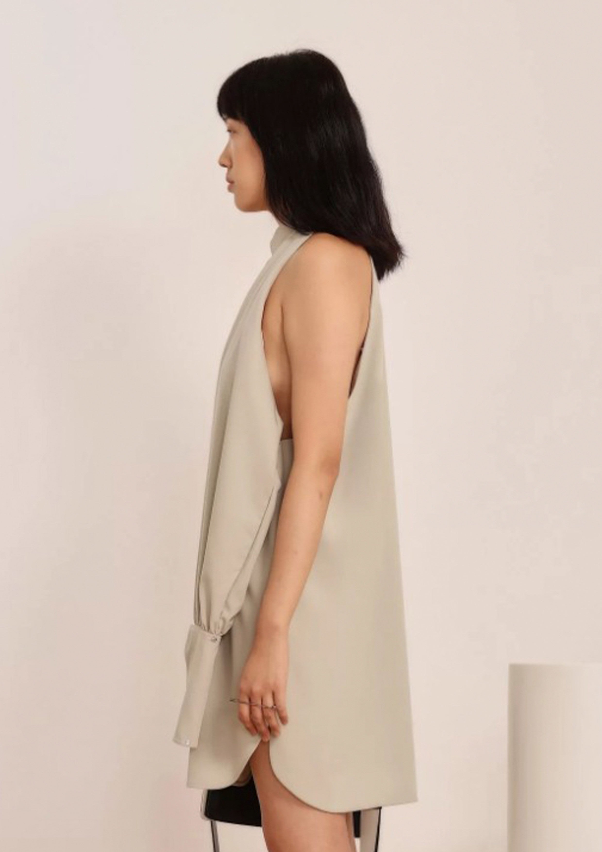 CAMISA VESTIDO MANGA VAZADA TIMELLES