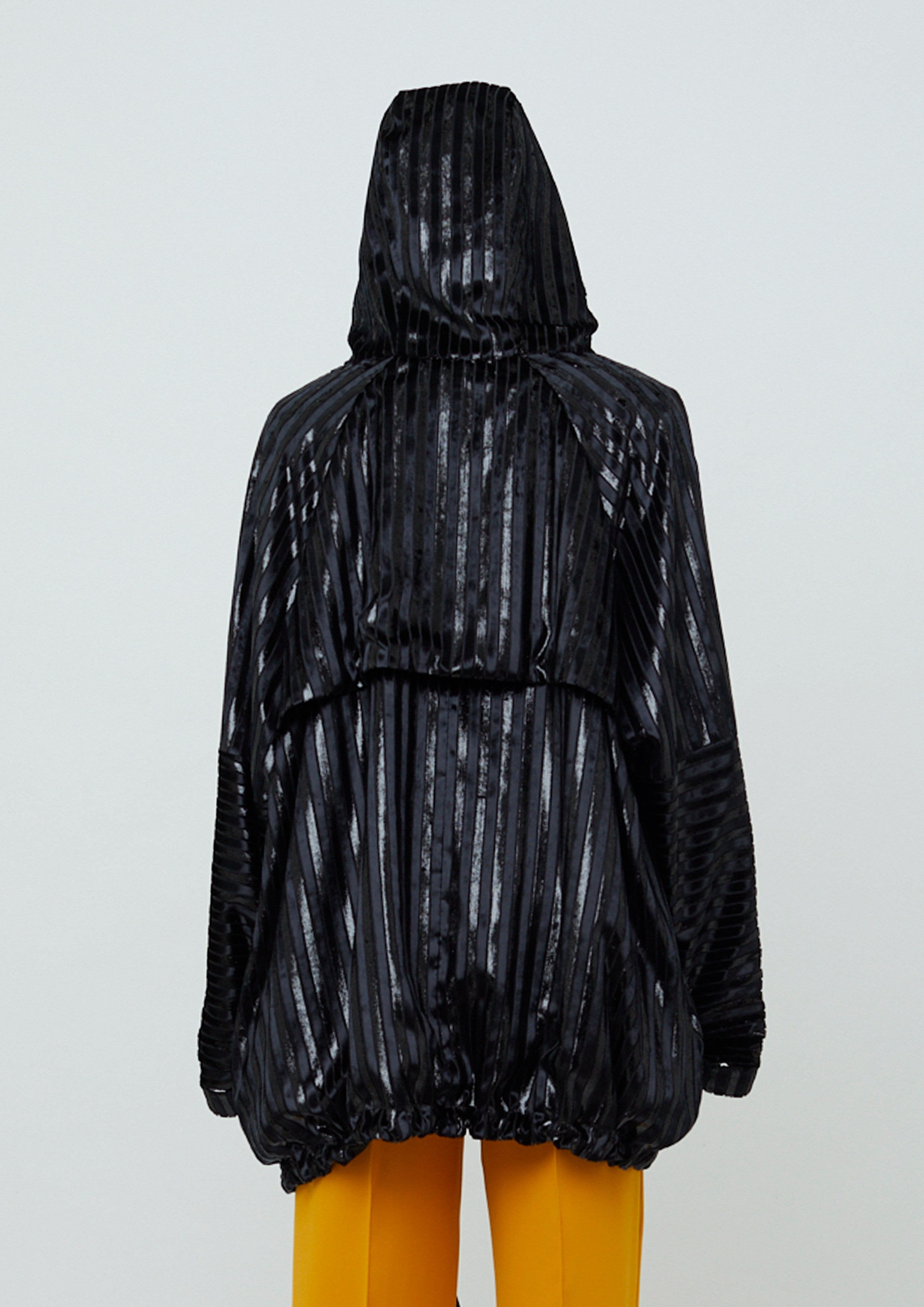 PARKA DE VELUDO LISTRADA