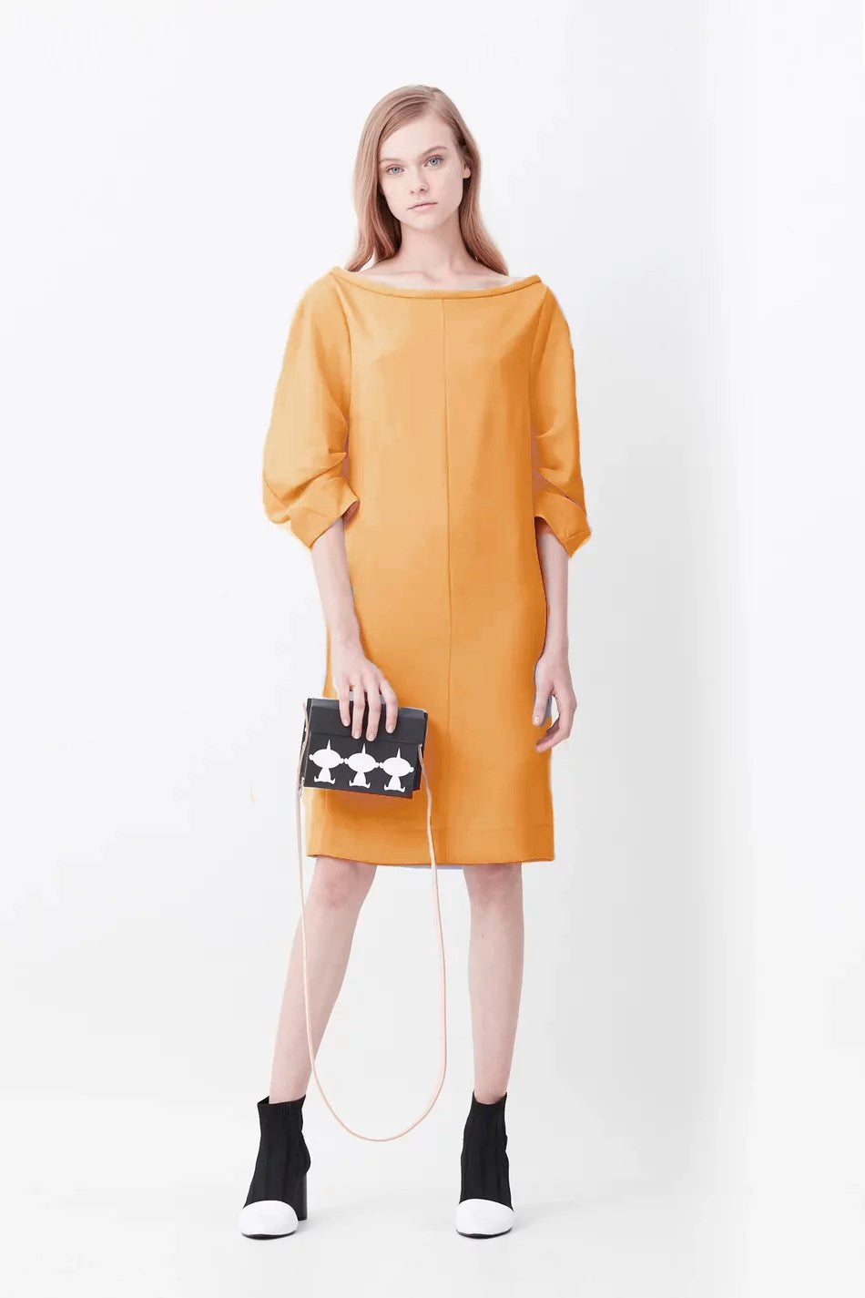 VESTIDO ALFAIATARIA OMBRO A OMBRO