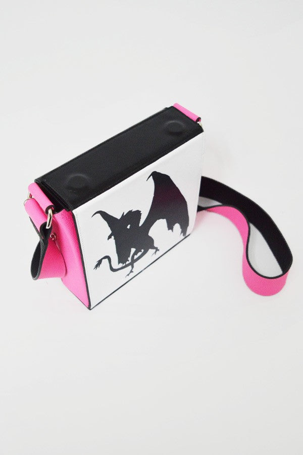 BOLSA DRAGÃO COURO