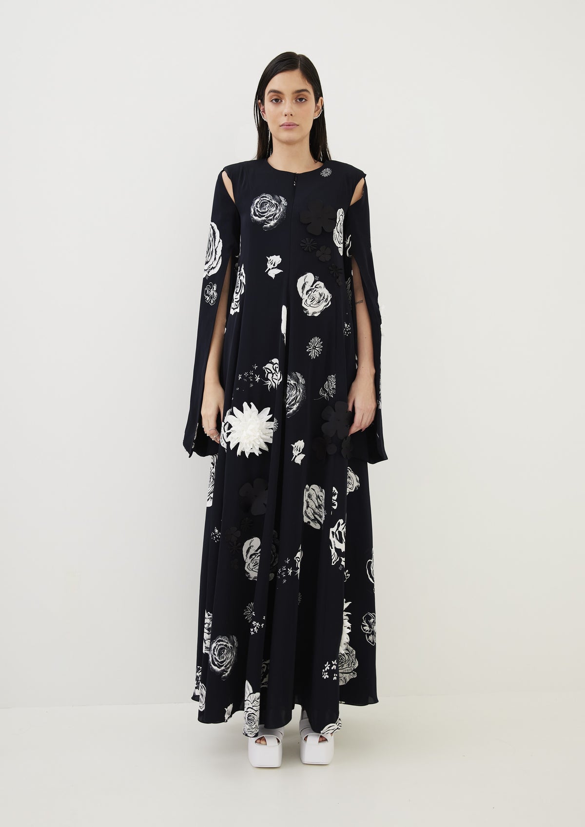 VESTIDO LONGO AMPLO PAULO VON POSER