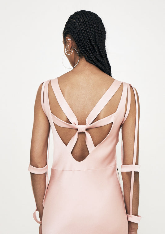 VESTIDO NO VIÉS ILUSAO DE ÓTICA